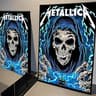 Metallica Band Poster Wall Sticker Classic Rock Music Room Decor 12