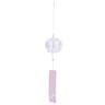 Japanese Sakura Glass Wind Chime Hanging Cherry Blossom Bell Decor 6