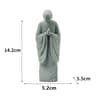 Zen Monk Miniature Statue Meditation Garden Aquarium Decor 5