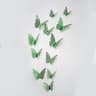 Butterfly Mirror Wall Stickers 3D Decorative Wall Decor Set 12