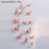 Butterfly Mirror Wall Stickers 3D Decorative Wall Decor Set 27