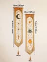 Ramadan Eid Mubarak Wall Banner Moon Star Islamic Decor Tapestry 6