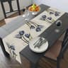 Tulip Linen Table Runner Farmhouse Floral Rustic Table Decor 4