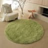 Soft Round Plush Rug Fluffy Kids Nursery Playroom Carpet 11