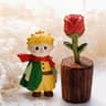 Handmade Wooden Fox Figurine Rustic Animal Decor Mini Sculpture 9