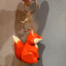 Handmade Wooden Fox Figurine Rustic Animal Decor Mini Sculpture 12