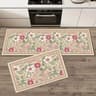 Floral Anti Fatigue Kitchen Rug Non Slip Absorbent Floor Mat 9