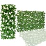 Artificial Ivy Privacy Fence With Sunflowers Outdoor Garden Wall Decor Screen 10