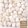 Natural White Pebbles Polished Decorative Stones Garden Aquarium Decor 6