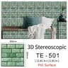 Self Adhesive Brick Wall Stickers Waterproof 3D Peel And Stick Wallpaper Panels 6