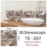 Self Adhesive Brick Wall Stickers Waterproof 3D Peel And Stick Wallpaper Panels 8
