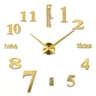 Large 3D Wall Clock Luminous DIY Modern Silent Wall Decor 23