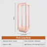Modern Rechargeable LED Table Lamp Elegant Wireless Ambient Lighting For Home 8