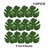 Artificial Tropical Palm Leaves Party Decor Jungle Theme Decorations 7