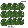 Artificial Tropical Palm Leaves Party Decor Jungle Theme Decorations 8