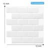 3D Waterproof Peel And Stick Tile Wall Sticker Easy Kitchen Backsplash Decor 13