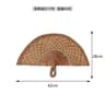 Nordic Woven Wall Hanging Natural Seaweed Fan Decor For Living Room And Entryway 14