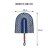 Nordic Woven Wall Hanging Natural Seaweed Fan Decor For Living Room And Entryway 21