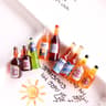 Mini Beer Glass Dollhouse Accessories Set Resin Miniature Cups For DIY Decor 13