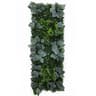 Artificial Grass Wall Panel With Rose Decor Greenery Wall Mat 15
