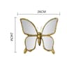 Vintage Dragonfly Wall Decor Resin Art Mirror Accent 6