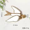Vintage Dragonfly Wall Decor Resin Art Mirror Accent 8