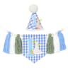 Boho First Birthday High Chair Banner Baby Party Decor 9