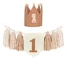 Boho First Birthday High Chair Banner Baby Party Decor 14