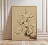 Japanese Pine Tree Wall Art Zen Nature Canvas Calm Forest Decor 26