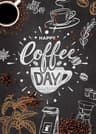 Coffee Cup Wall Art Nordic Cafe Canvas Poster Kitchen Bakery Decor 7