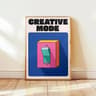 Mental Health Quote Wall Art Colorful Retro Cartoon Canvas Positive Decor 10