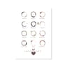 Coffee Guide Wall Art Barista Chart Canvas Cafe Kitchen Decor 16