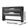 BambooCut Wall Mounted Wrap Dispenser Organizer 6