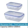 FreshLock Vacuum Food Storage Container Organizer Box 17