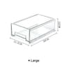 FreshSlide Refrigerator Storage Drawer Organizer Box 7