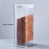 Airtight Bread Storage Container Clear Bread Box With Lid For Fresh Loaves 9