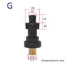 Pressure Washer Foam Generator Adapter Fitting For Karcher Spray Guns 12