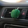 Apple Shape Floral Car Air Freshener Vent Clip 3