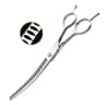 Professional Curved Chunking Grooming Scissors For Dogs And Cats 8