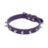 RebelStyle Studded Leather Pet Collar For Cats And Dogs 7