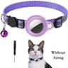 TrackSafe Reflective AirTag Cat Collar With Protective Holder 12