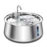 AquaFlow Stainless Steel Pet Water Fountain 4L Automatic Water Dispenser 7