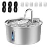 AquaSteel 32L Stainless Steel Pet Water Fountain 8