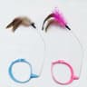 Self Play Feather Cat Collar Toy With Bell 8