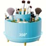 360 Degree Rotating Makeup Organizer Cosmetic Storage Box With 5 Compartments 7