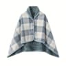 Wearable Blanket Shawl Soft Flannel Cozy Blanket Cloak For Home And Office 9