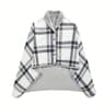 Wearable Blanket Shawl Soft Flannel Cozy Blanket Cloak For Home And Office 6