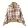 Wearable Blanket Shawl Soft Flannel Cozy Blanket Cloak For Home And Office 7