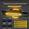 3D Reflective Car Door Handle Protector Stickers Anti Scratch Door Handle Guard 10