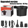 Portable Electric Air Pump Mini Inflator For Air Mattress Pool Floats And Camping Gear 8